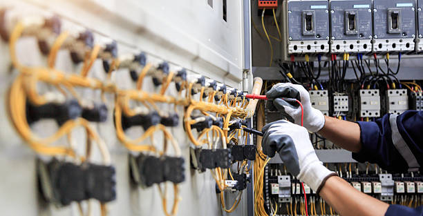 Professional Electrician technician working in Bangs, TX